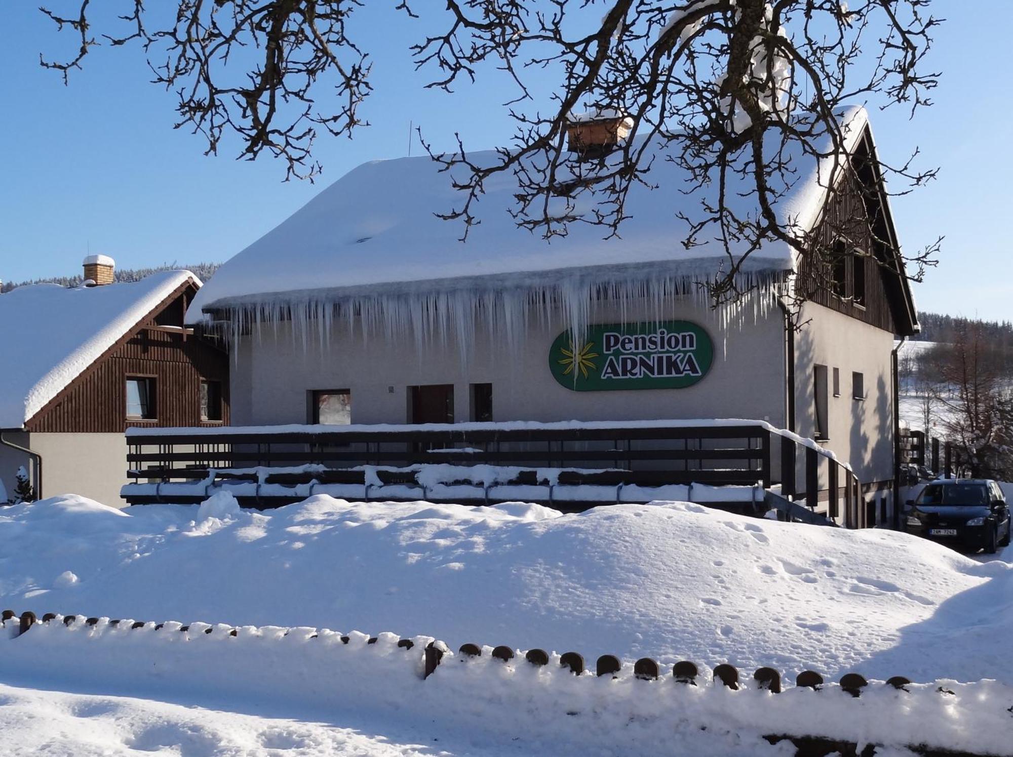 Pension Arnika Destne v Orlickych horach Buitenkant foto